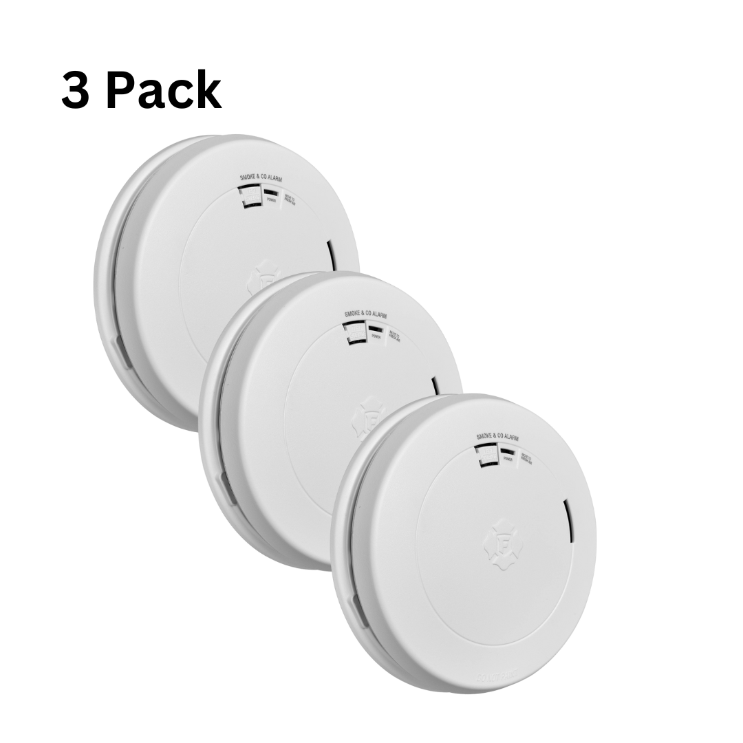 BRK SMCO210 Smoke & CO Alarm – Compact Lithium Battery-Powered Dual Sensor Protection