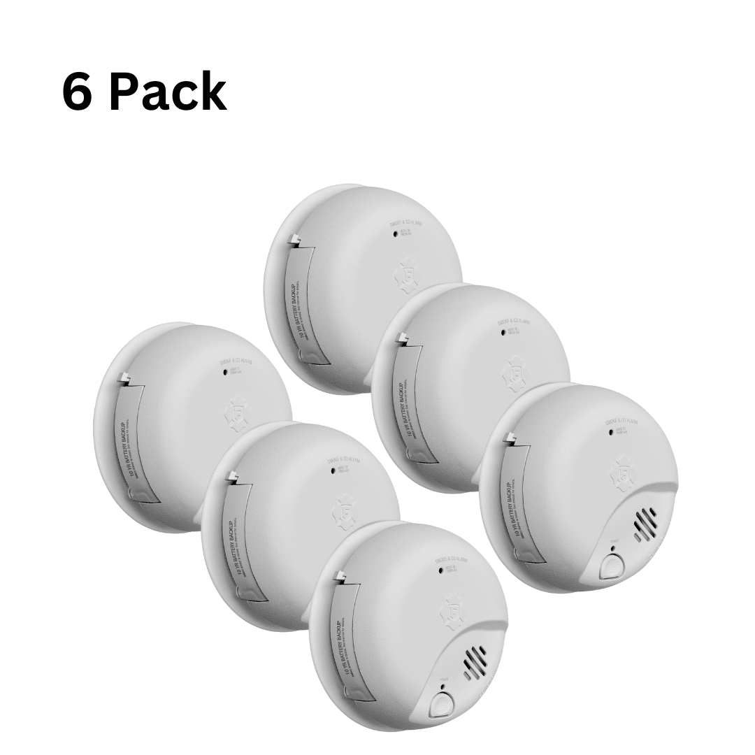 BRK SMICO105-AC Smoke & CO Alarm – Hardwired with Ionization Sensor and Battery Backup