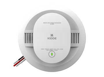 Kidde 30CUAR Hardwired Combo Smoke & CO Alarm | AA Battery Backup | Interconnected | Nuisance Alarm Reduction | 10-Year Life