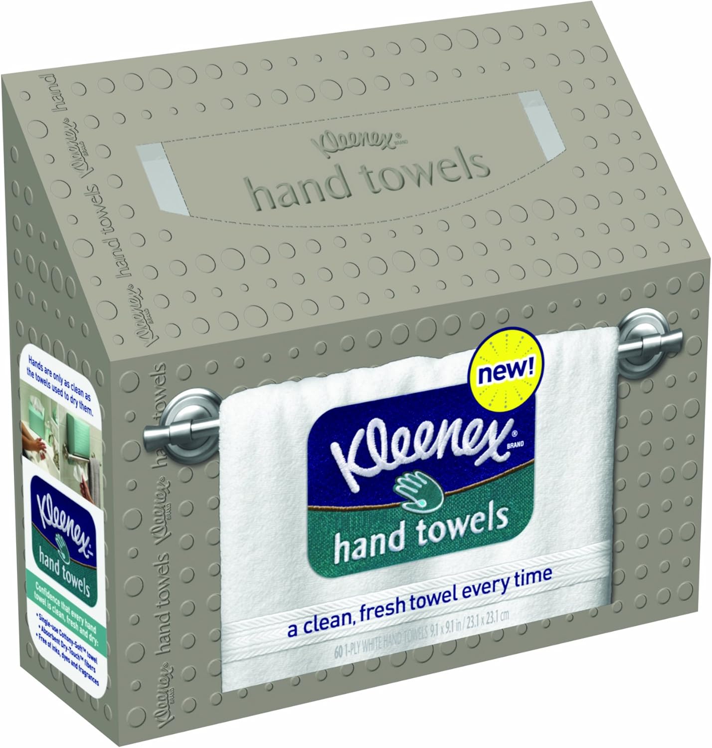 KLEENEX KCC 38586 Disposable Hand Towels 60sht Boxed 6-PACK