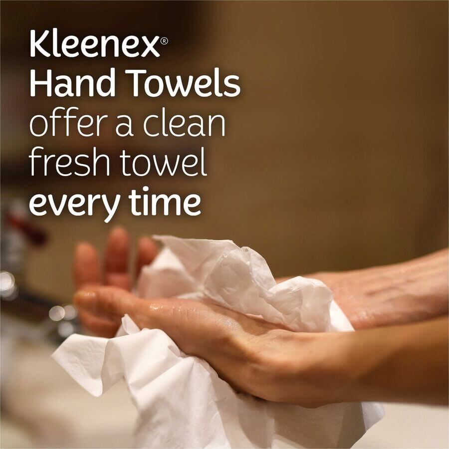 KLEENEX KCC 38586 Disposable Hand Towels 60sht Boxed 6-PACK