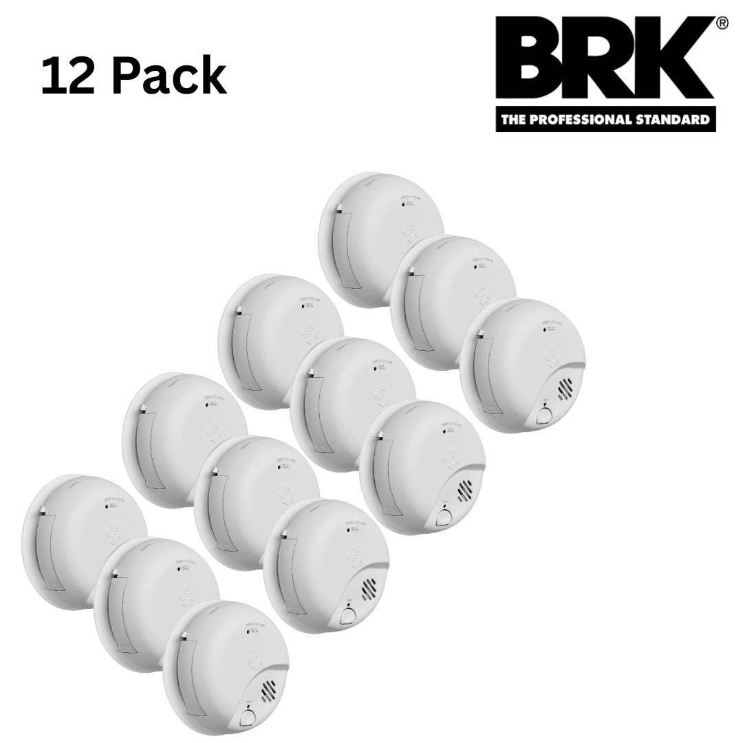 BRK SMICO100-AC Smoke & CO Alarm – Hardwired with Battery Backup and Dual Detection Technology