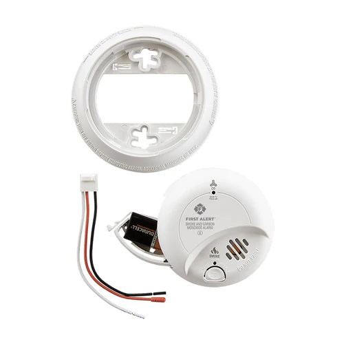 BRK First Alert - SC9120B Hardwired Combination Smoke/ CO Alarm