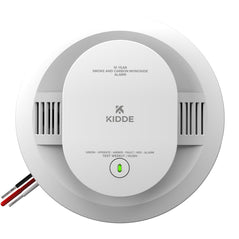 Kidde 30CUA10 Combo Smoke & CO Alarm – Hardwired with 10-Year Backup Battery