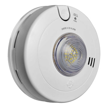 BRK SMCO110LED-AC Smoke & CO Alarm – Hardwired with LED Indicator, Battery Backup, and Dual Sensors