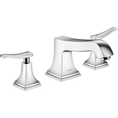 Hansgrohe Metropol Classic 3-Hole Roman Tub Set Trim with Lever Handles, 31428001 Chrome - Wholesale Home Improvement Products