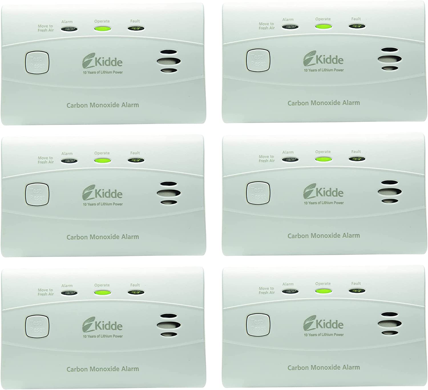 Kidde - C3010 Carbon Monoxide Alarm with 10 Year Battery (21010073)