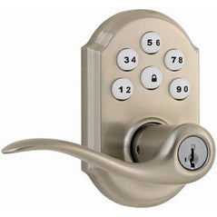 Kwikset SmartCode Electronic Lock with Tustin Lever Featuring SmartKey - Wholesale Home Improvement Products