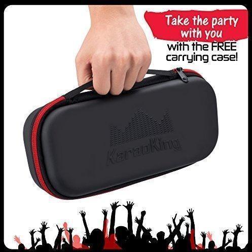 Wireless Bluetooth Karaoke Microphone with Speaker and LED lights (H8 2.0)