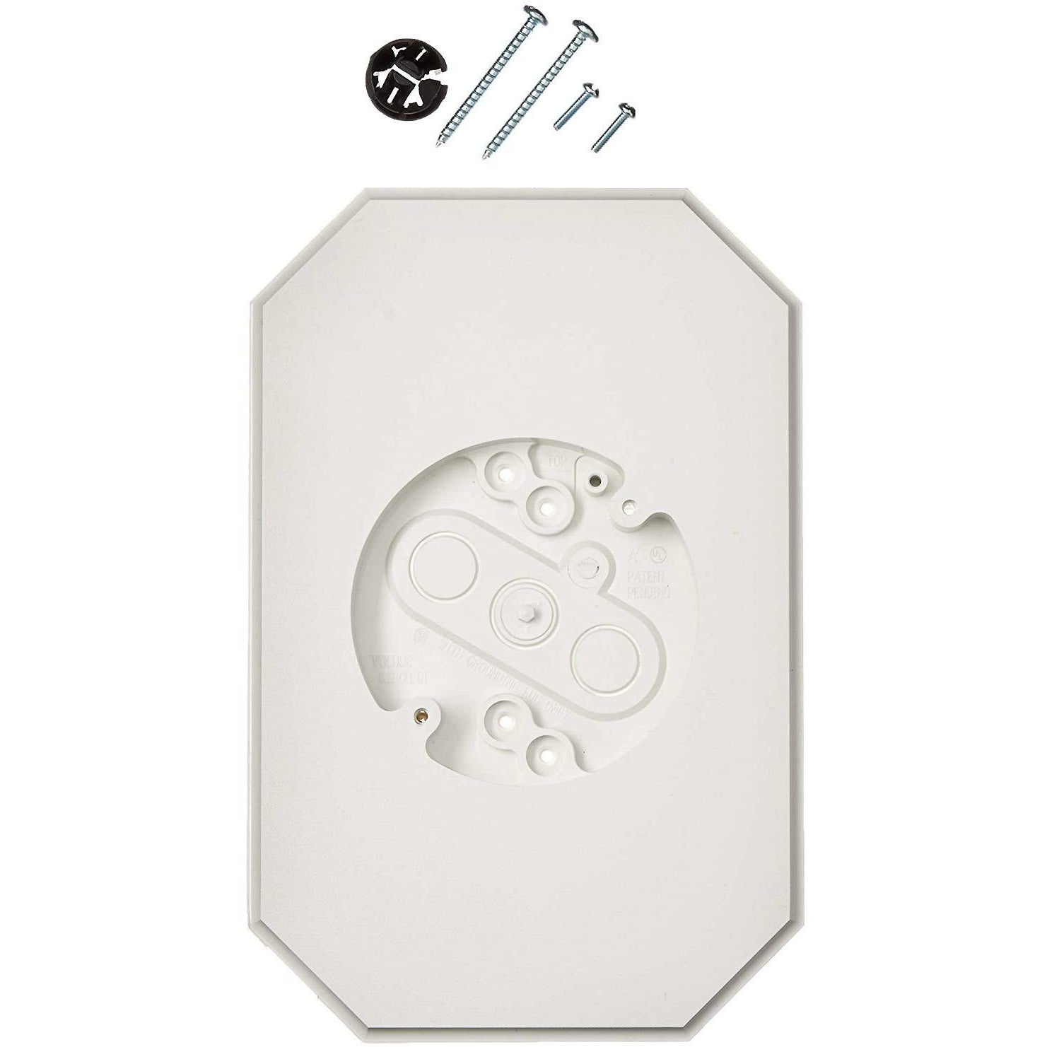 Arlington 8141DBL Siding Mounting Kit 1/2in Lap 7in x 10in, White