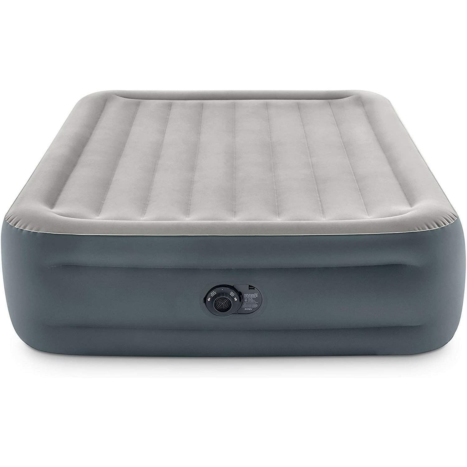 Intex - 64125ED - Dura-Beam Essential Rest Airbed - Internal Electric Pump - 18in Queen