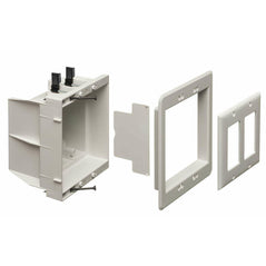 Arlington DVFR2W-1 Wall Plate, 2-Gang, White - Wholesale Home Improvement Products