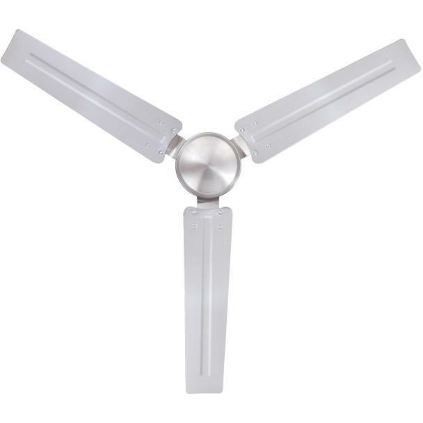 Westinghouse - Jax Industrial-Style 56-Inch Indoor Ceiling Fan and Wall Control - Brushed