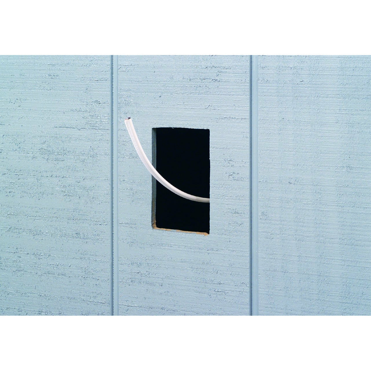 Arlington Low Profile IN BOX Electrical Box with Weatherproof Cover for Flat Surface Retrofit Construction, 1-Gang, Vertical DBVR1C, Clear