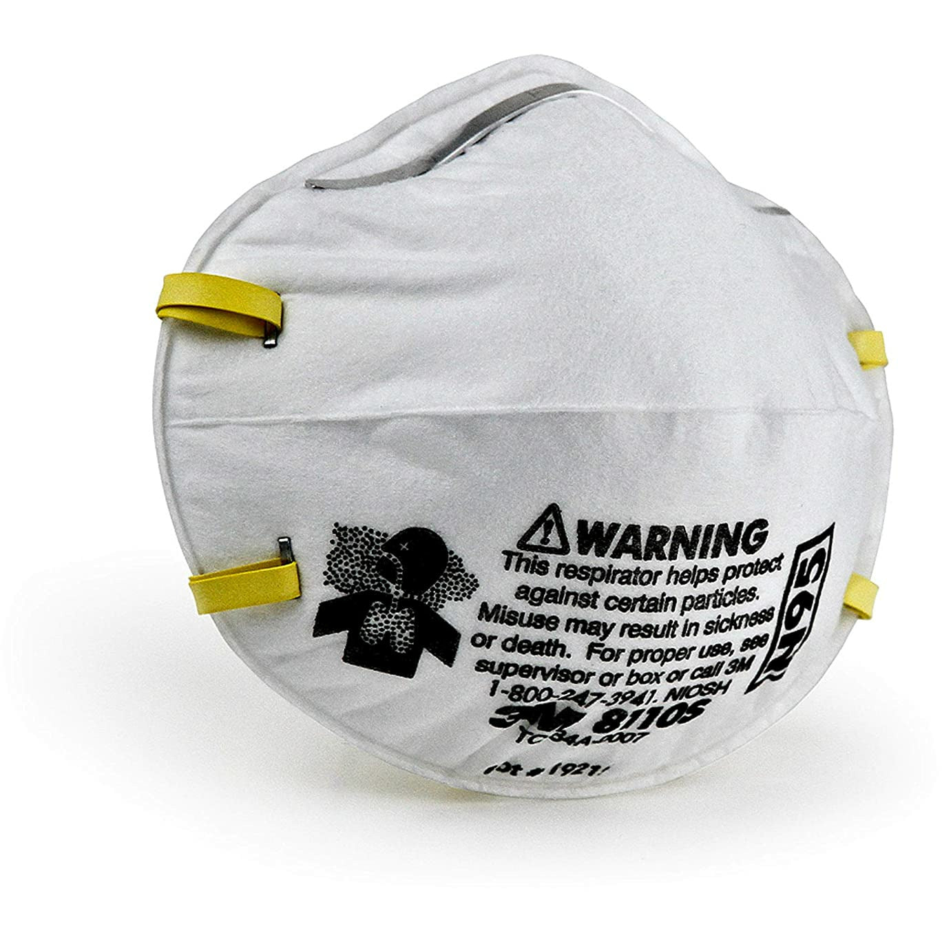 3M - 8110S N95 Particulate Respirator (20 Pack)