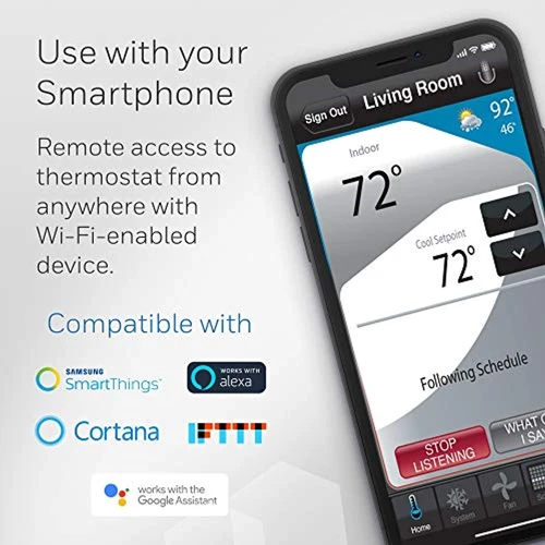 Honeywell Home RTH9585WF1004 Wi-Fi Smart Color Thermostat