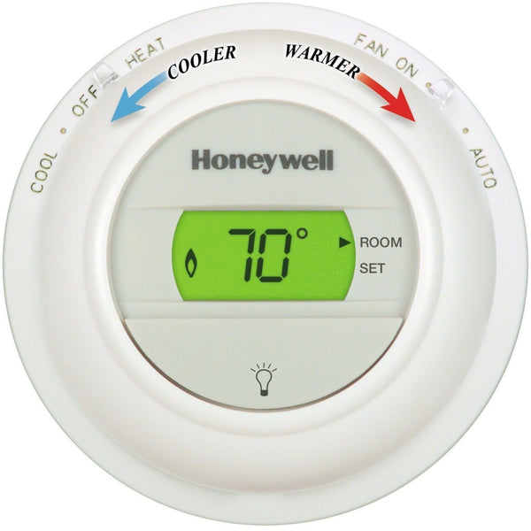 Honeywell T8775C1005 Digital Round NonProgrammable Thermostat