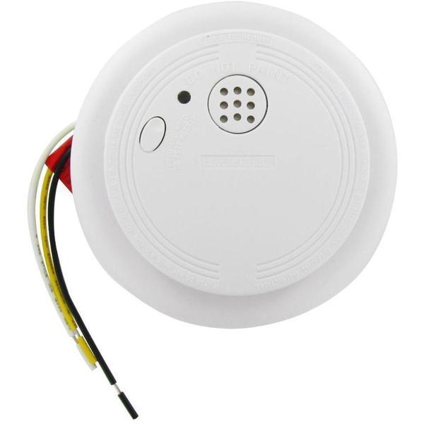 USI Electric Smoke Detector - 1204HA Wire-In with Battery Backup