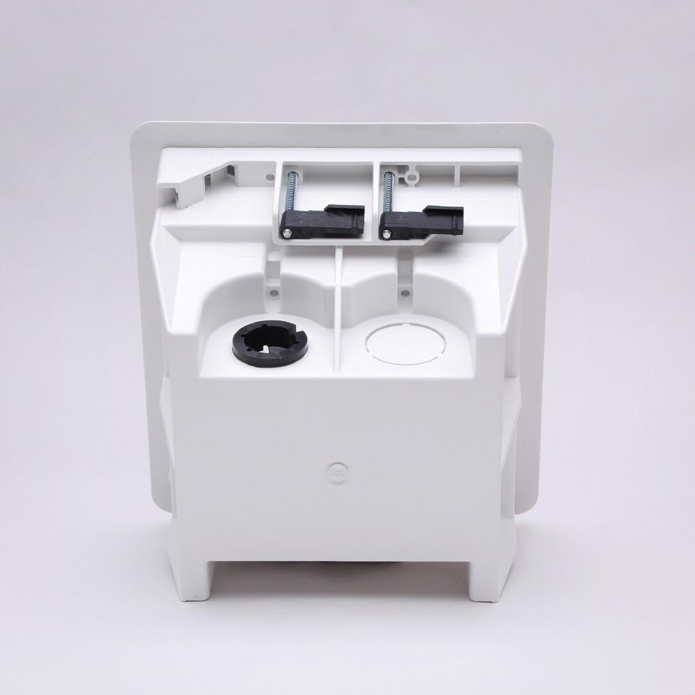 Arlington DVFR2W-1 Wall Plate, 2-Gang, White