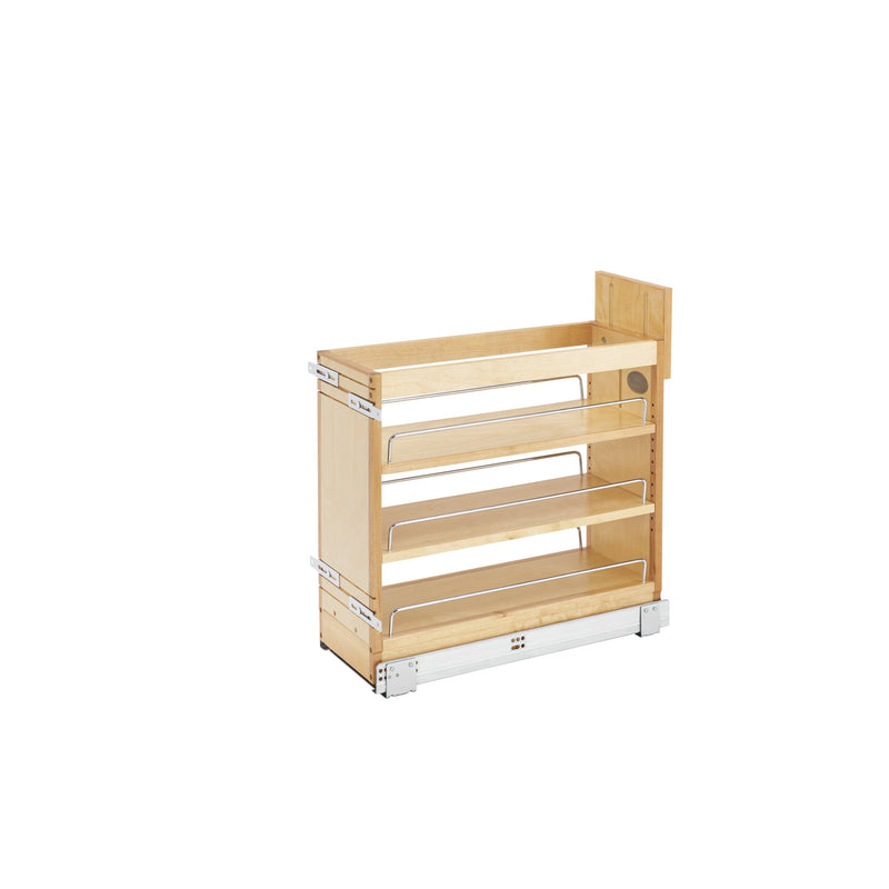 Rev-A-Shelf 448-BDDSC-8C / 8 in Door/Drawer Base Cabinet Organizer w/Soft-Close
