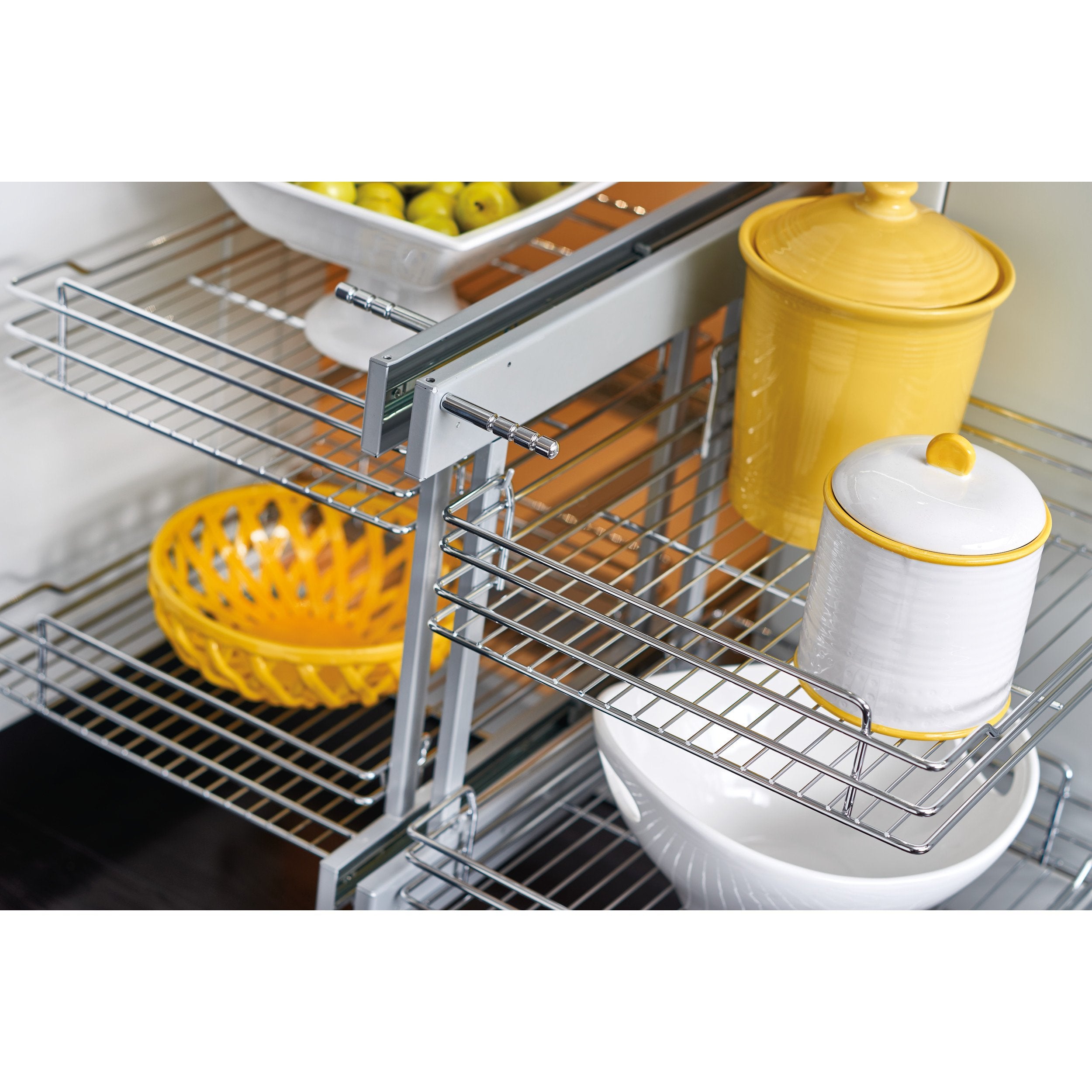 Rev-A-Shelf 5PSP-15SC-CR / 15 in Chrome Blind Corner Organizer Soft-Close