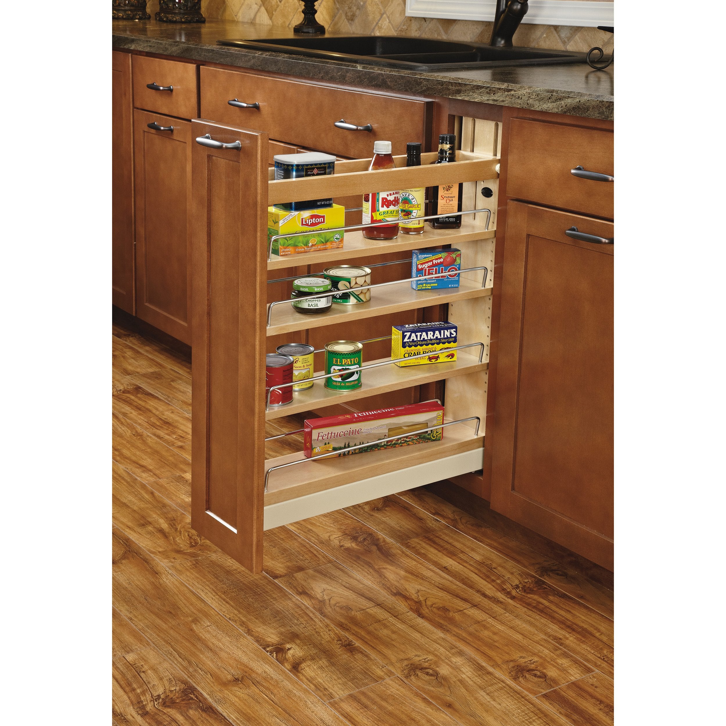 Rev-A-Shelf 448-BCBBSC-5C / 5 in Base Cabinet Organizer Soft-Close