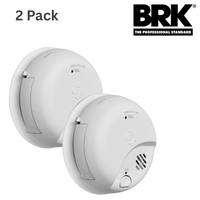 BRK First Alert - SMICO100-AC Smoke & Carbon Monoxide Alarm, Hardwired, 9V Battery