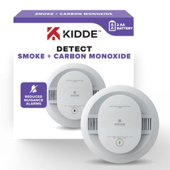 Kidde 30CUDR Combo Smoke & CO Alarm | AA Battery Powered | Photoelectric/Electrochem | 10-Year Life