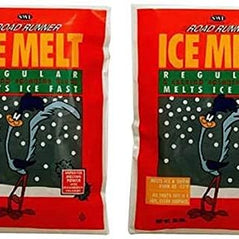 Road Runner 50B-RR Ice Melt Blend Bag, 50 lbs snow and ice melt salt, 2-pack for de-icing and winter safety.