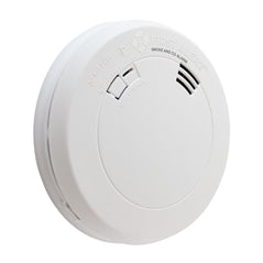 BRK Slim Smoke and Carbon Monoxide Alarm with voice alerts, dual protection, battery operated, PRC710V model.