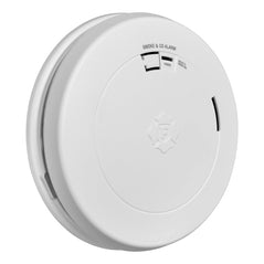BRK SMCO210 smoke and carbon monoxide alarm with 10-year sealed lithium battery and dual sensor protection.