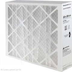 Honeywell FC100A1003 16x20x4 inch MERV 11 media air filter with filter bags for improved indoor air quality.