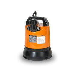 TSURUMI LSR2.4S submersible dewatering pump with 2/3 HP, 2-inch discharge, designed for basement and construction drainage.