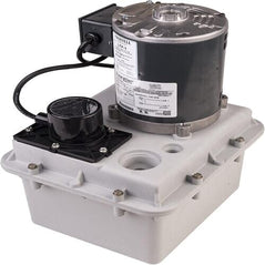 Hartell LTP wastewater drain pump with 2-gallon reservoir, designed for laundry and wet bar sinks, easy to install.