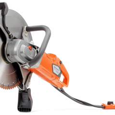 Husqvarna K 4000 14-inch electric power cutter circular saw with blade, designed for precise cutting tasks.