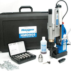 Hougen HMD905 Fabricator's Kit Magnetic Drill - 2-Speed, Fractional, 115V