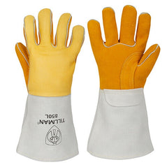 Tillman 850 Elkskin Stick Welding Gloves | Premium Top Grain for Extreme Heat | "King of the Pipeline" Durability & Grip