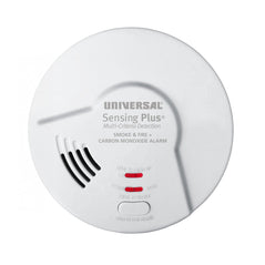 Universal Security Instruments USI Sensing Plus smoke, fire, and carbon monoxide alarm with sealed 10-year battery