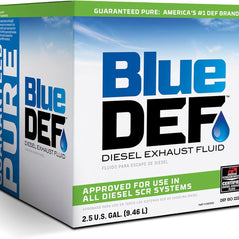BlueDEF 2.5 Gal. Diesel Exhaust Fluid (DEF) – Emissions Reducing Solution