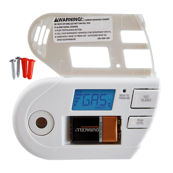 First Alert GO1CN Gas & CO Alarm | Plug-In Detector with Digital Displ