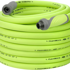 FLEXZILLA HFZG5100YWS SWIVEL GRIP GARDEN HOSE 5/8"X100' 3/4" - 11 1/2 GHT FITTING
