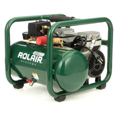 ROLAIR JC10PLUS Air Compressor | 1 HP, 2.5 Gal, Ultra-Quiet 60 dBA Oil-Less Portable - Wholesale Home
