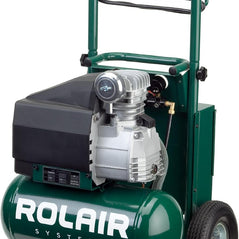 ROLAIR VT20TB Hand Carry Air Compressor | 2 HP, 4.2 CFM @ 90 PSI | Quiet, Portable with Toolbox