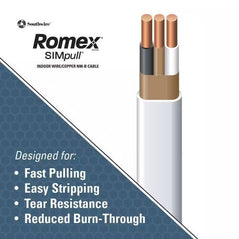 Southwire 14/2 CU NM-B with Ground Cable - Wholesale Home