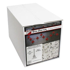 Spin Doctor - Tile Leveling System - 1/16" Baseplates 2000Pc Bulk Box