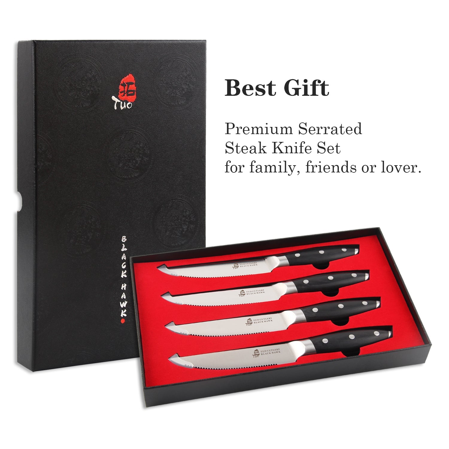 Tuo Cutlery - TC1314 - Falcon S - 17-Pcs Kitchen Knife Set