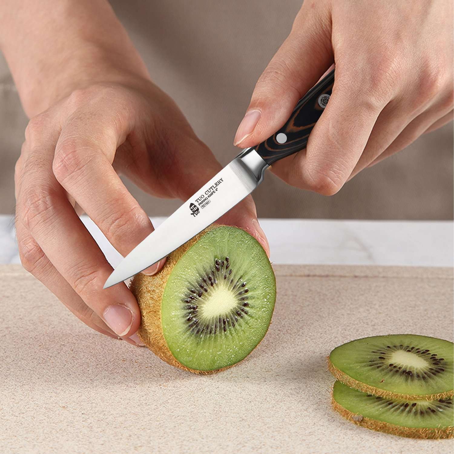 TUO Cutlery - TC1501 - 4 inch Fruit Peeling Paring Knife– Wholesale Home