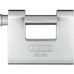 ABUS 92/80 KD All Weather Solid Brass with Steel Jacket Monoblock Padlock - Keyed Different