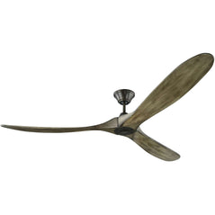 Monte Carlo 70-inch Maverick Max ceiling fan with modern design and large blades, ideal for spacious living areas.