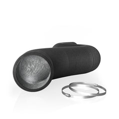 Flexible four-layer 8 ft long AC Infinity ducting with 8-inch diameter for HVAC or ventilation systems.